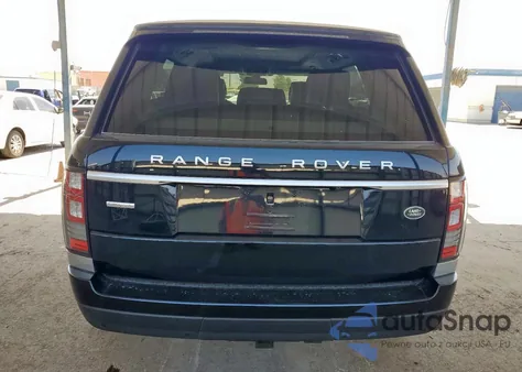 2015 Land Rover Range Rover Autobiography из США, поврежденный, VIN SALGV3TF4FA208105